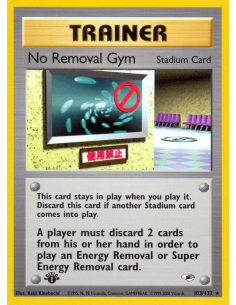 No Removal Gym
