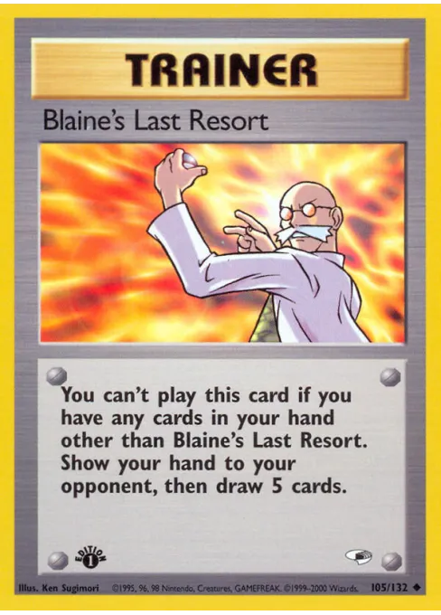 Blaine's Last Resort