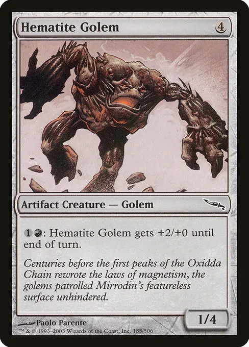 Hematite Golem - Foil