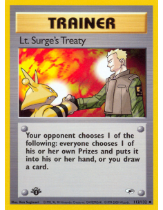 Lt. Surge's Treaty