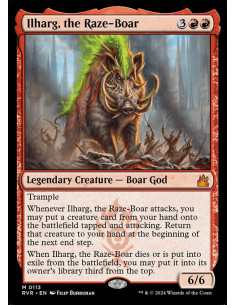 Ilharg, the Raze-Boar - Foil
