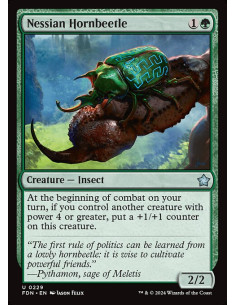 Nessian Hornbeetle - Foil