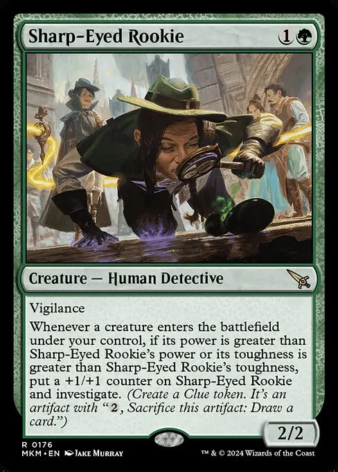 Sharp-Eyed Rookie - Foil