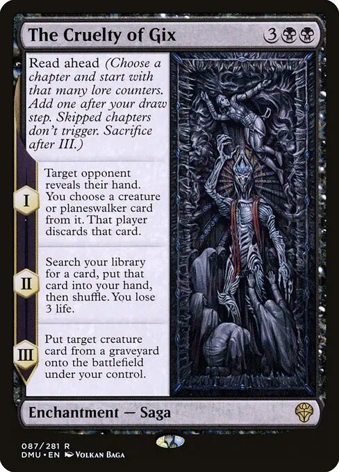 The Cruelty of Gix - Foil