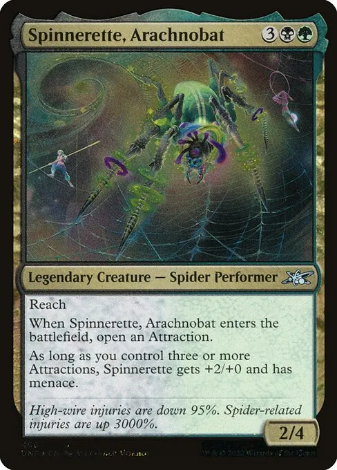Spinnerette, Arachnobat - Foil