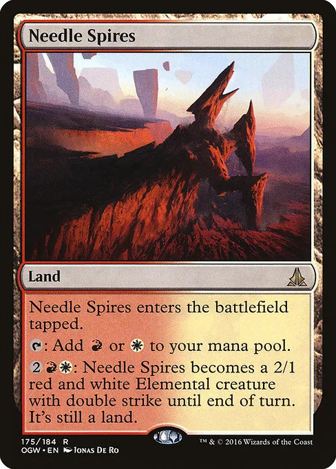 Needle Spires - Foil