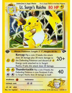 Lt. Surge's Raichu