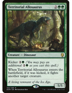 Territorial Allosaurus - Foil