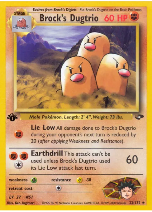 Brock's Dugtrio