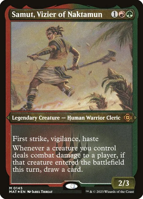 Samut, Vizier of Naktamun - Foil
