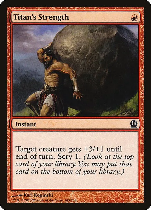 Titan's Strength - Foil