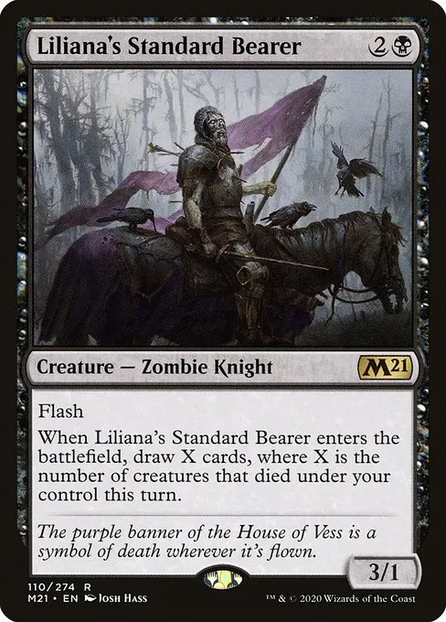 Liliana's Standard Bearer - Foil