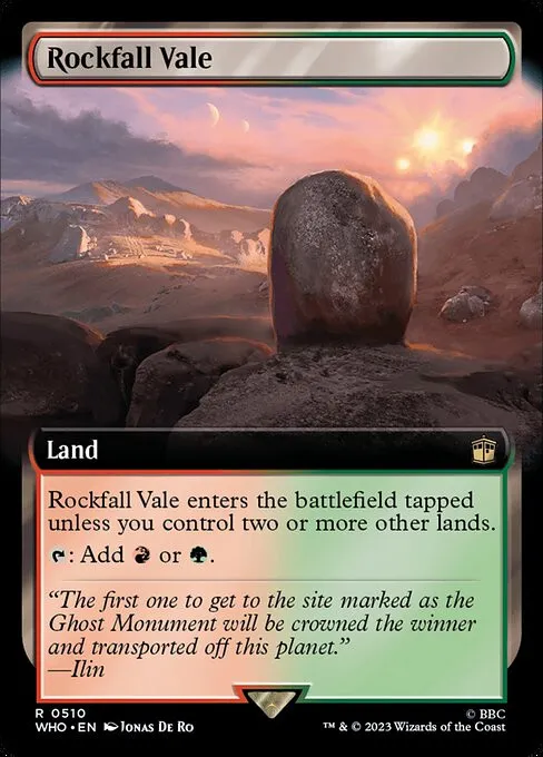 Rockfall Vale - Foil