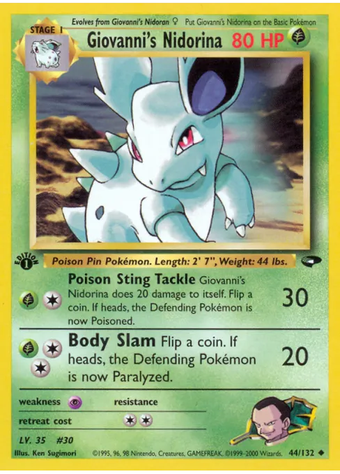 Giovanni's Nidorina