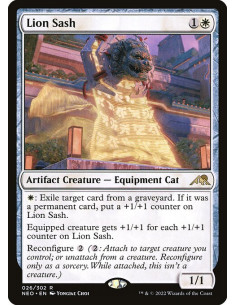Lion Sash - Foil