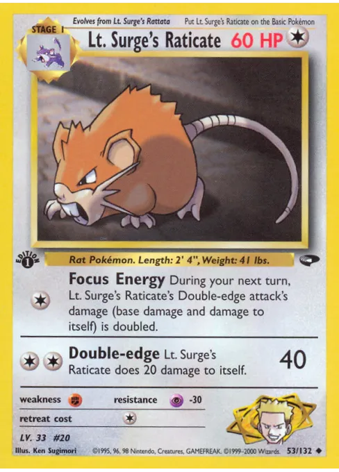Lt. Surge's Raticate