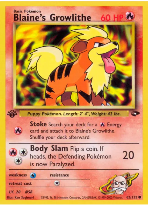 Blaine's Growlithe