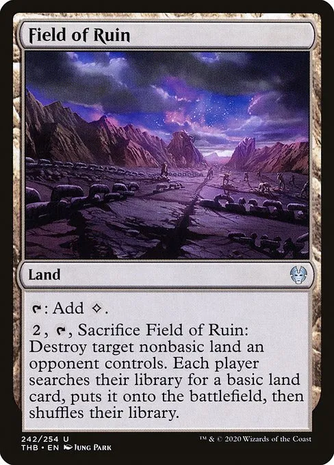 Field of Ruin - Foil