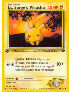 Lt. Surge's Pikachu