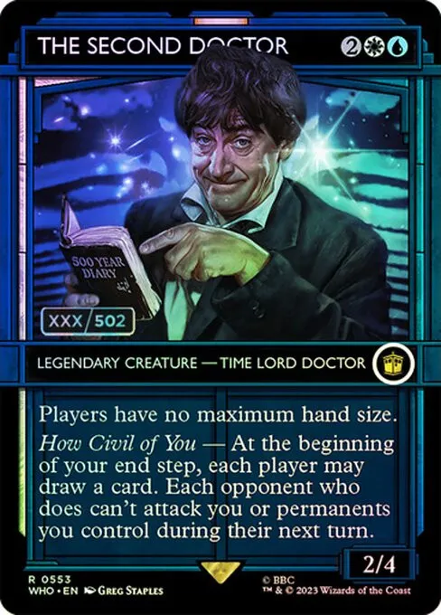 The Second Doctor - Foil
