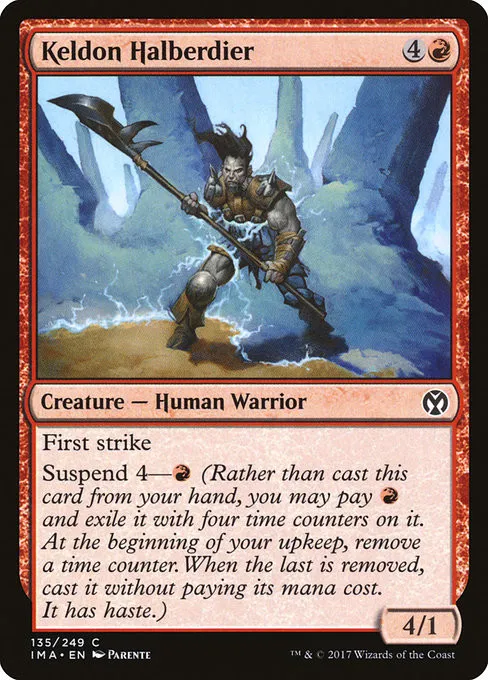 Keldon Halberdier - Foil