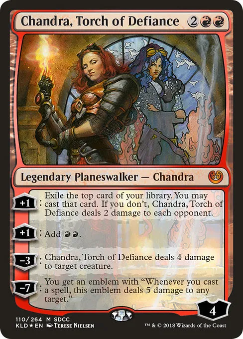 Chandra, Torch of Defiance - Foil