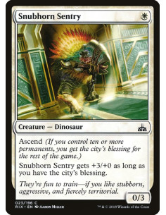 Snubhorn Sentry