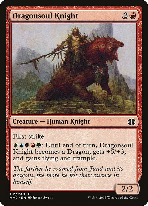 Dragonsoul Knight - Foil