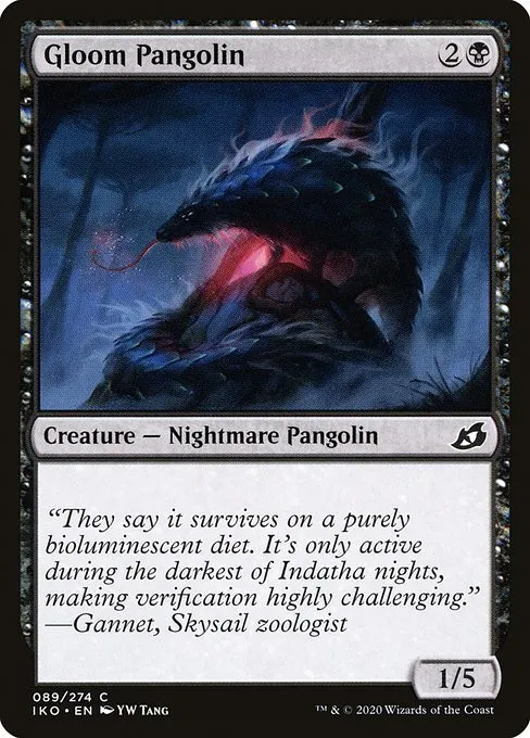 Gloom Pangolin - Foil