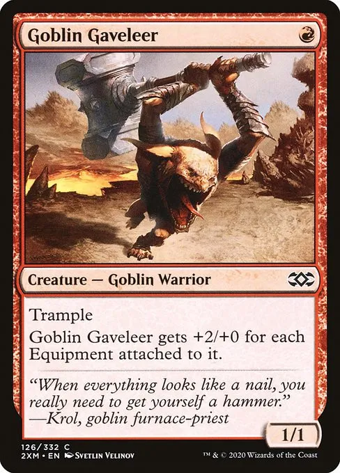 Goblin Gaveleer - Foil