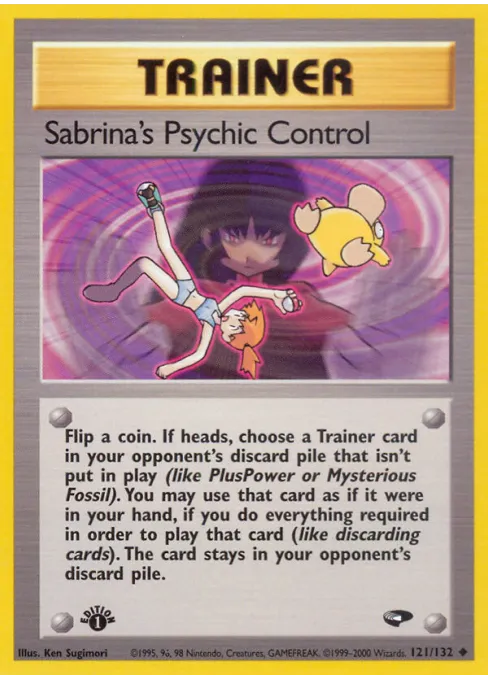 Sabrina's Psychic Control