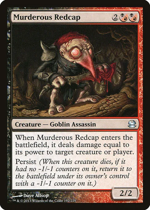 Murderous Redcap - Foil