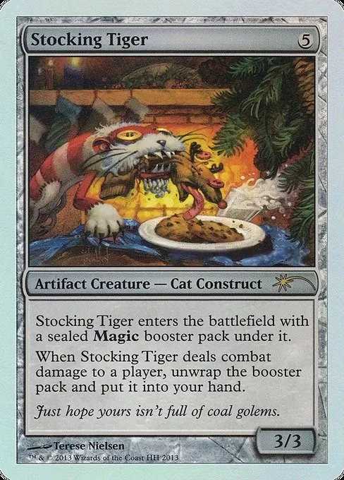 Stocking Tiger - Foil