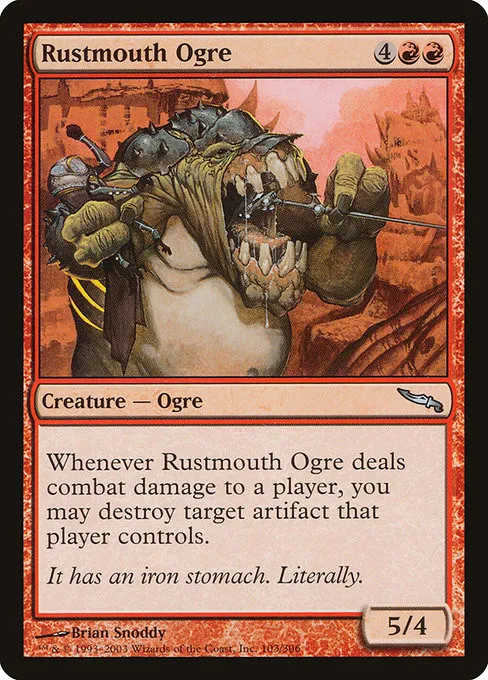 Rustmouth Ogre - Foil