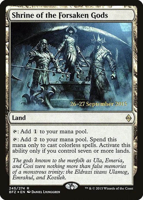 Shrine of the Forsaken Gods - Foil