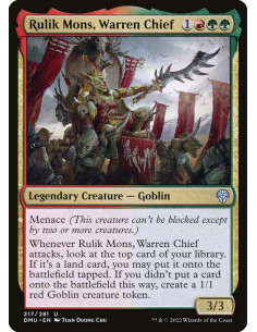 Rulik Mons, Warren Chief