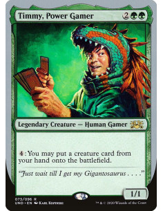 Timmy, Power Gamer
