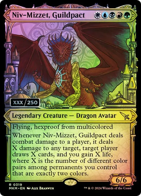 Niv-Mizzet, Guildpact - Foil