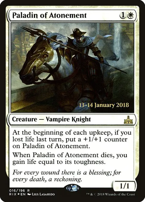 Paladin of Atonement - Foil