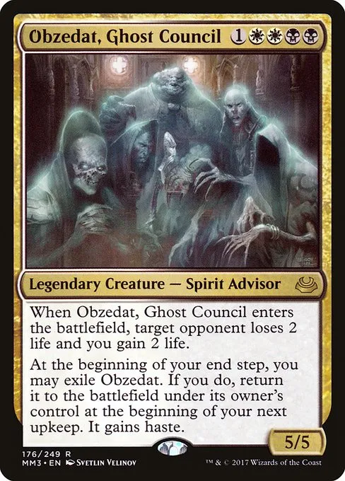 Obzedat, Ghost Council - Foil