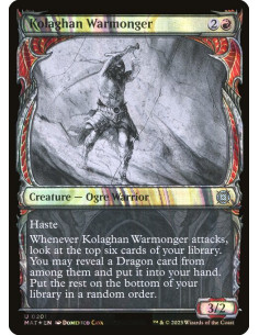 Kolaghan Warmonger - Foil