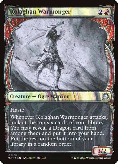 Kolaghan Warmonger - Foil