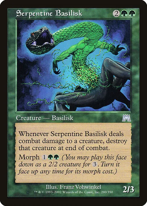 Serpentine Basilisk - Foil