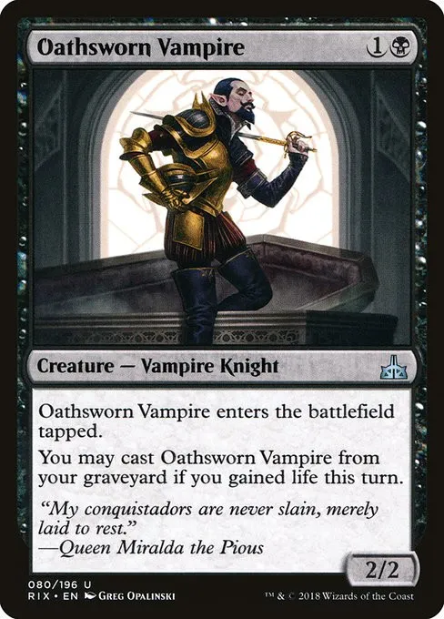 Oathsworn Vampire - Foil