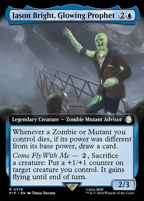 Jason Bright, Glowing Prophet