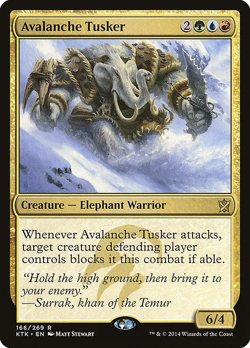 Avalanche Tusker - Foil