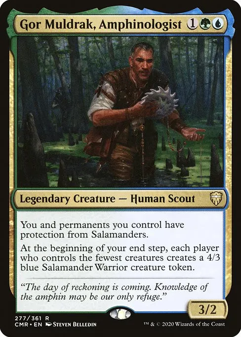 Gor Muldrak, Amphinologist - Foil