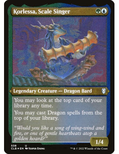 Korlessa, Scale Singer - Foil