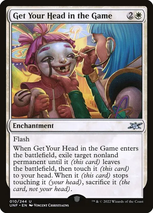 Get Your Head in the Game - Foil