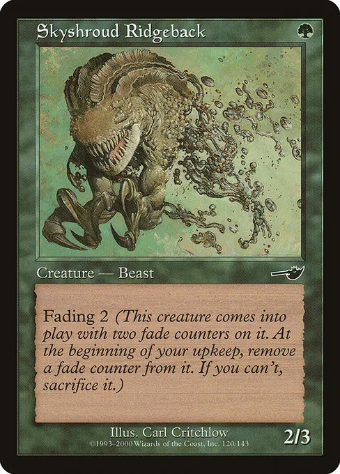 Skyshroud Ridgeback - Foil